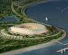 Новый стадион в Краснодаре (50 015 зрителей) - будет располагаться рядом с Краснодарским водохранилищем.