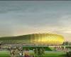 Новый стадион в Калининграде (45 015 зрителей) - двухъярусный стадион будет построен на острове.